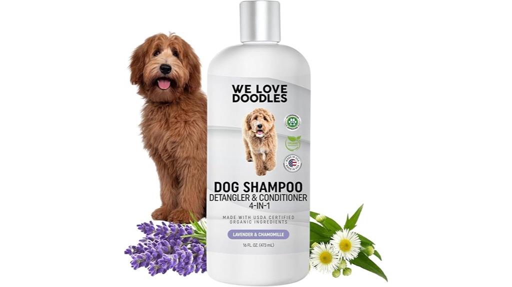 organic dog grooming products