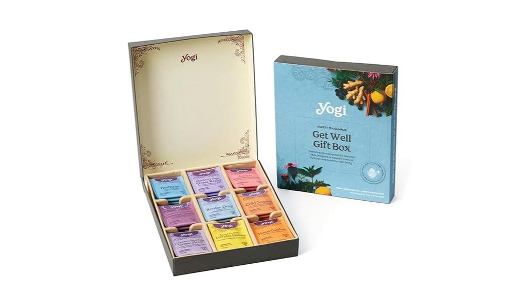 organic herbal tea sampler