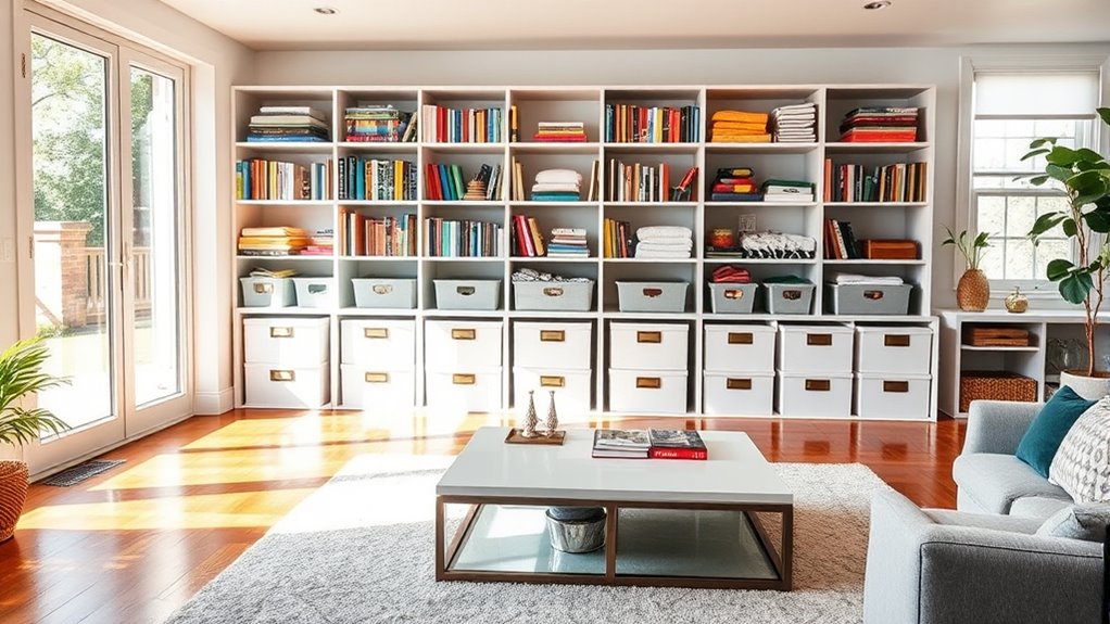 organize entryway and closet
