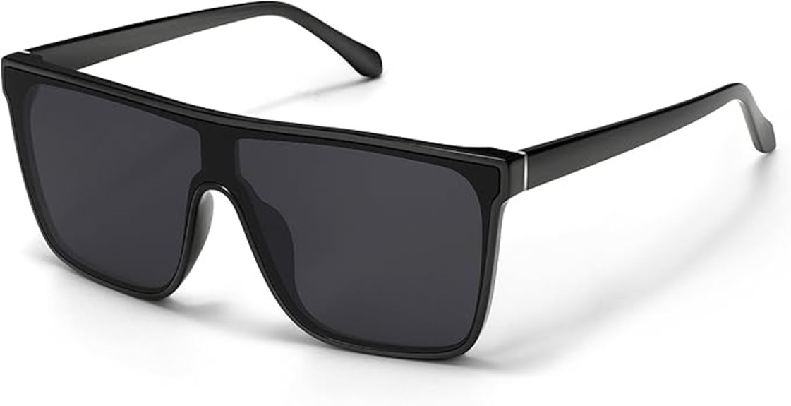 oversized square sunglasses