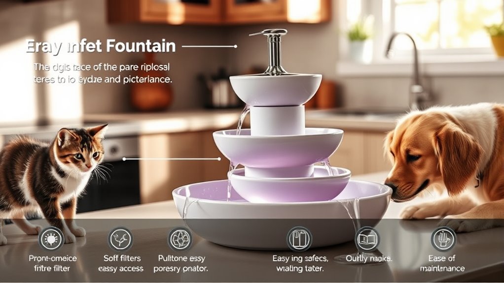 pet fountain selection criteria