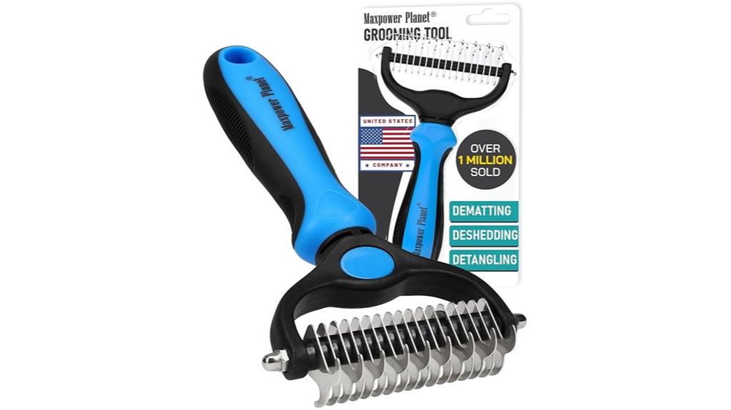 pet grooming rake product