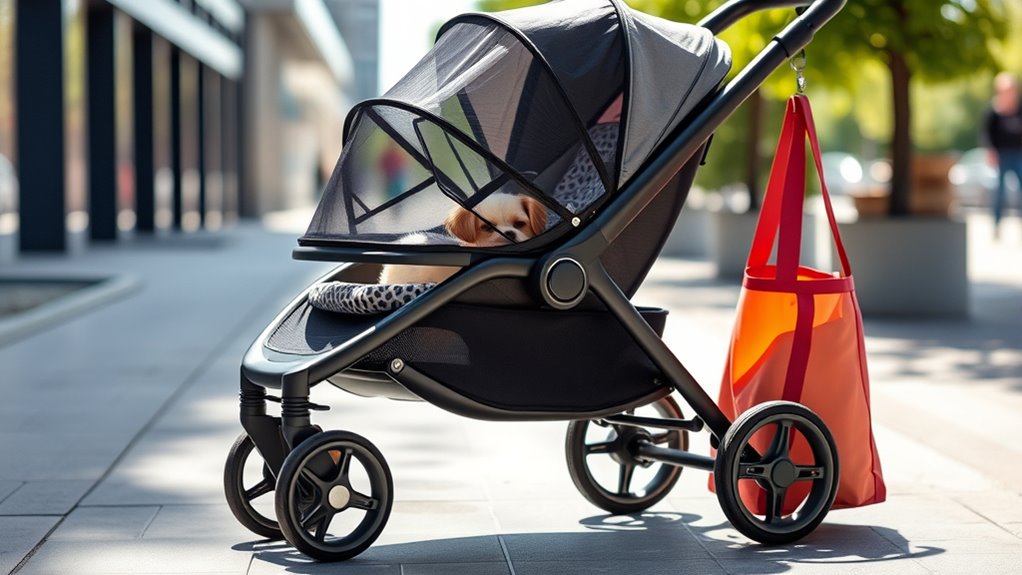 pet stroller features checklist