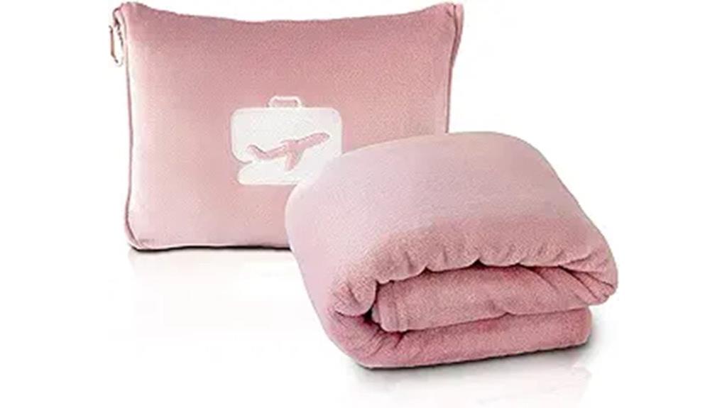 pink travel comfort set