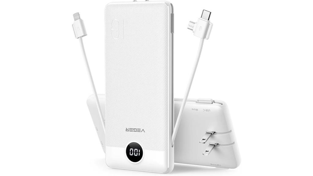 portable 10000mah usb charger