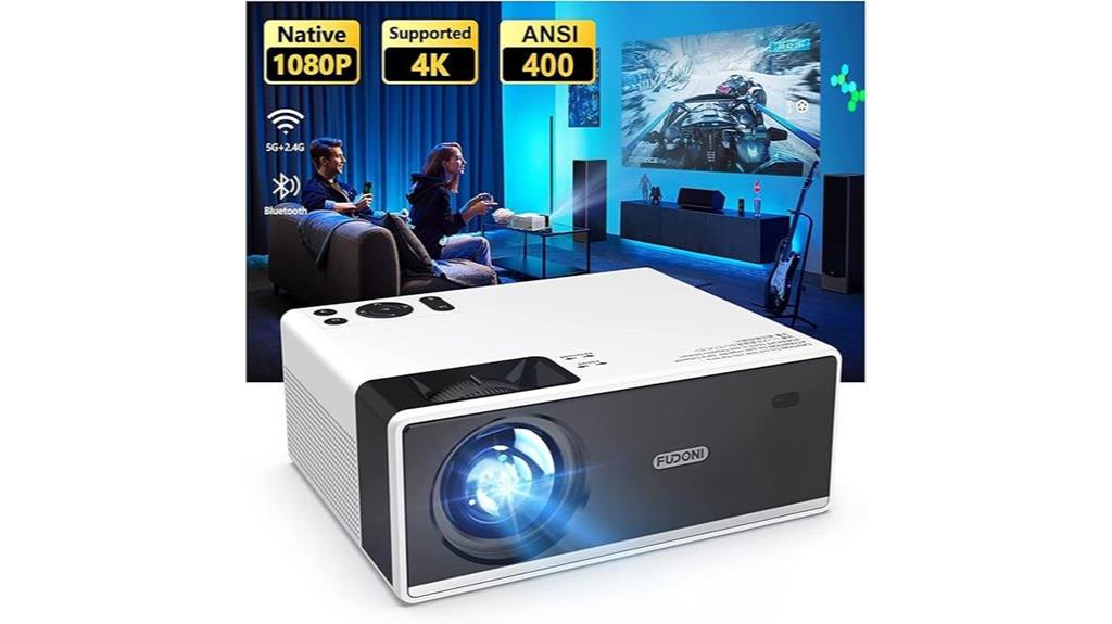 portable 4k wifi bluetooth
