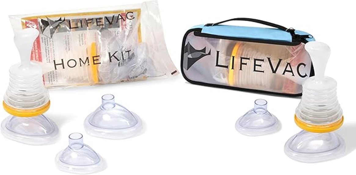 portable rescue suction device
