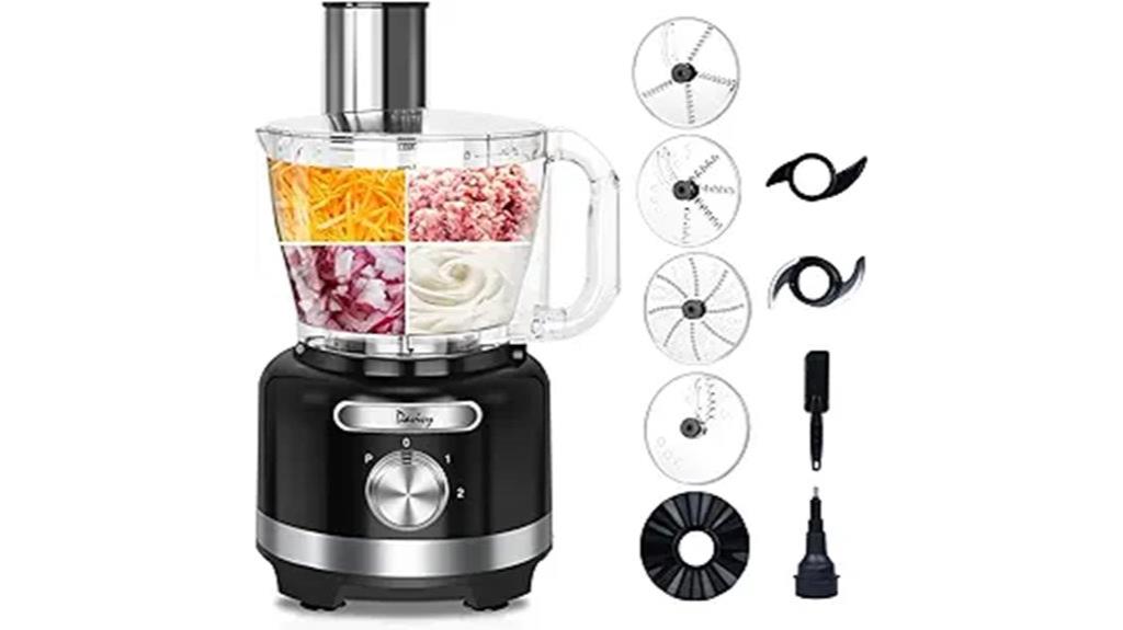 powerful 16 cup food processor