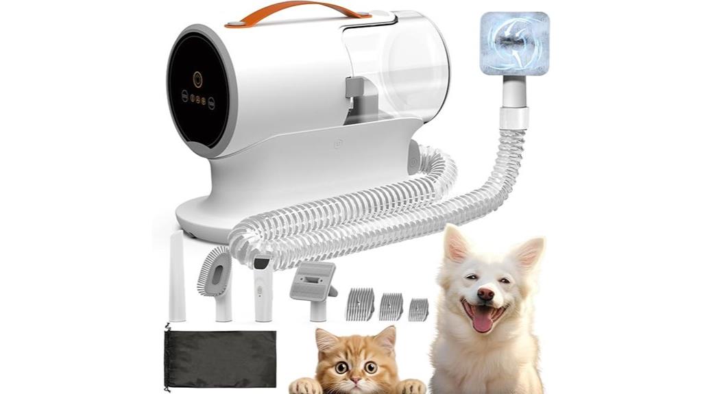 powerful pet grooming vacuum