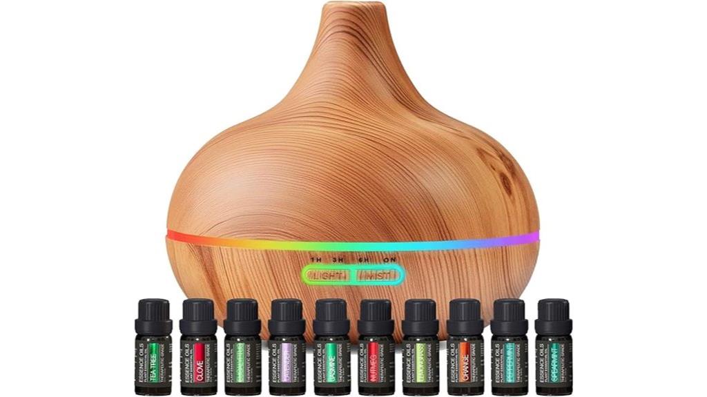 premium diffuser with oils