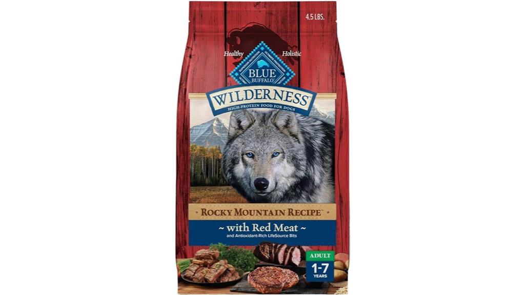 premium high protein dog food