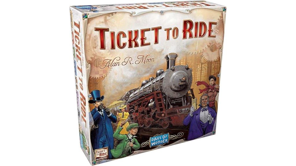 railroad themed family game