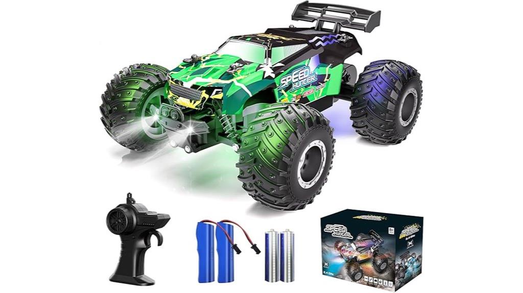 rc truck with rechargeable batteries