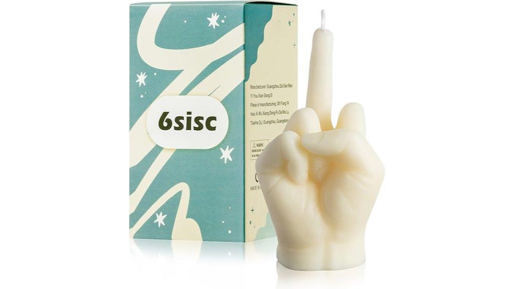 rebellious room decor candle