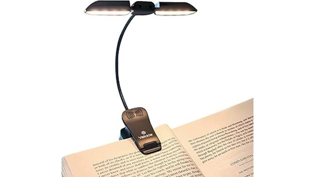 rechargeable 14 led book light