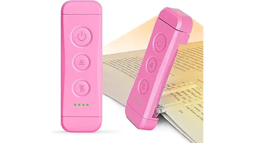 rechargeable clip on book light