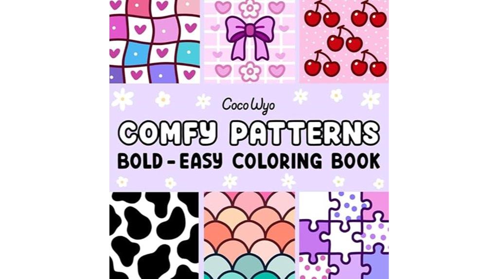 relaxing cozy coloring book