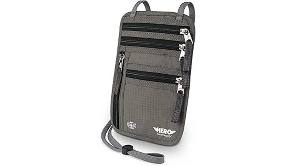 rfid blocking passport holder