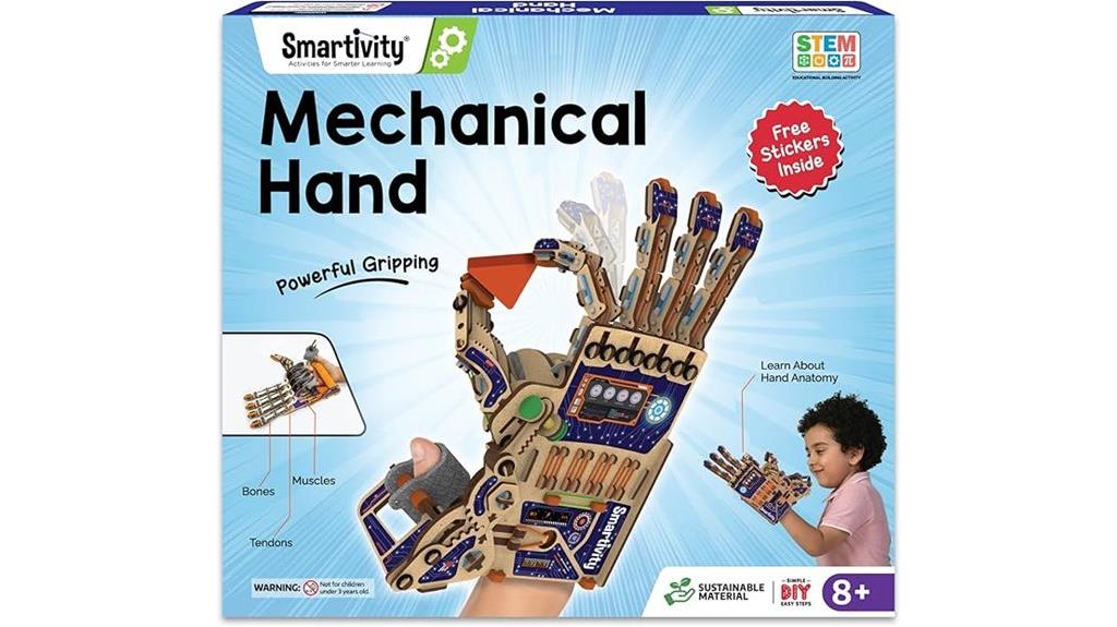 robotic mechanical hand toy
