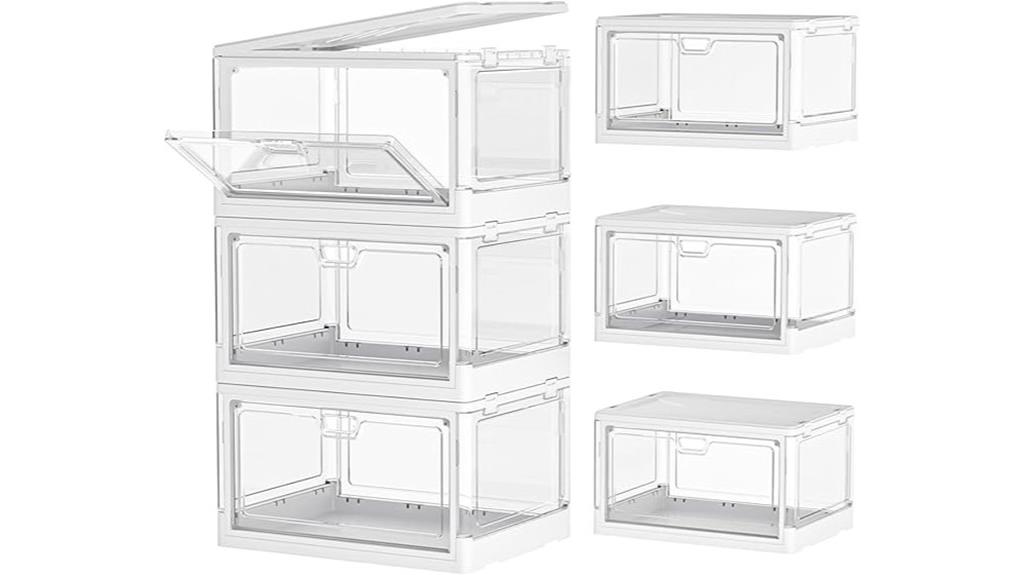 set of three storage bins