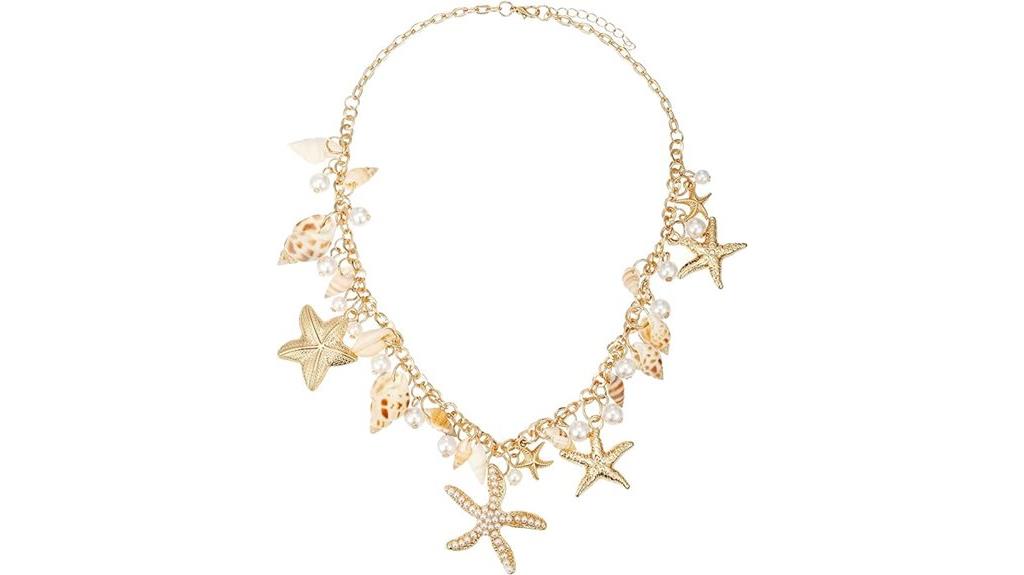 shell starfish beach jewelry