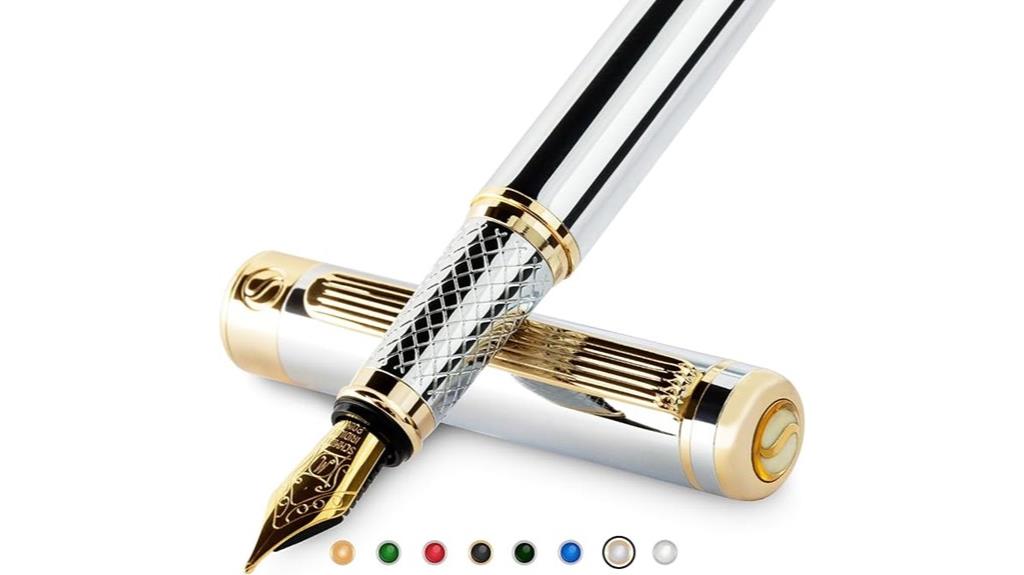 silver chrome gold finish
