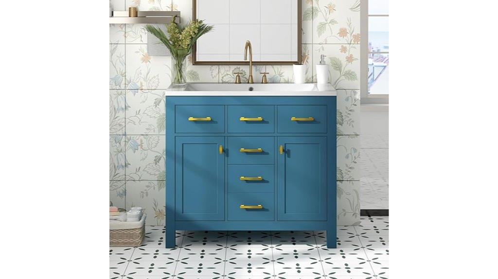 single sink bathroom vanity sets