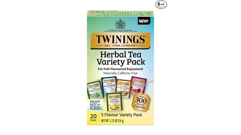six pack herbal tea