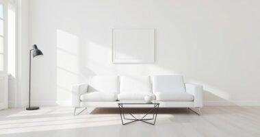 sleek simple uncluttered spaces