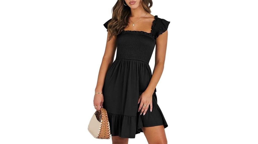 sleeveless summer square neck