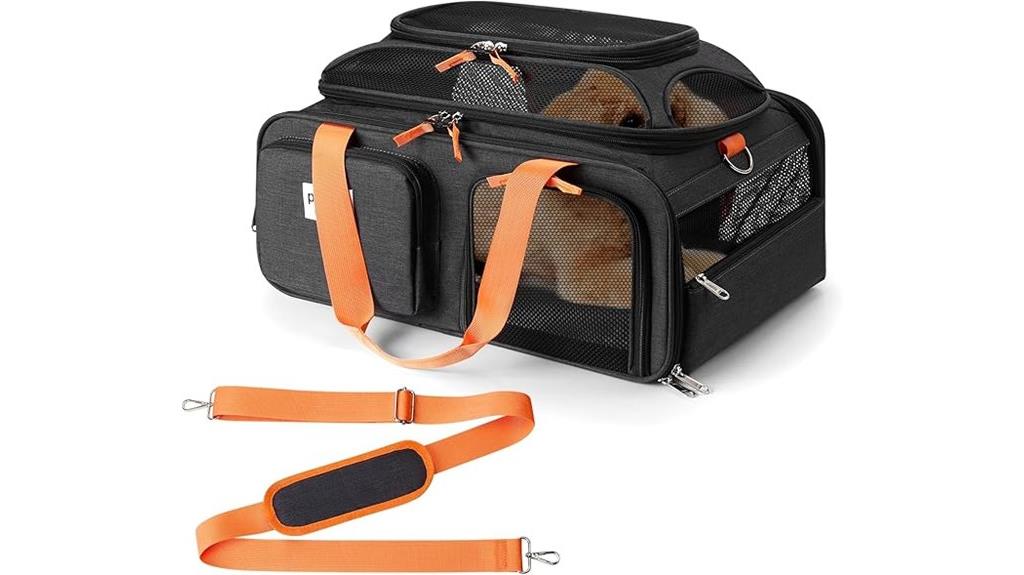 small tsa approved expandable carrier