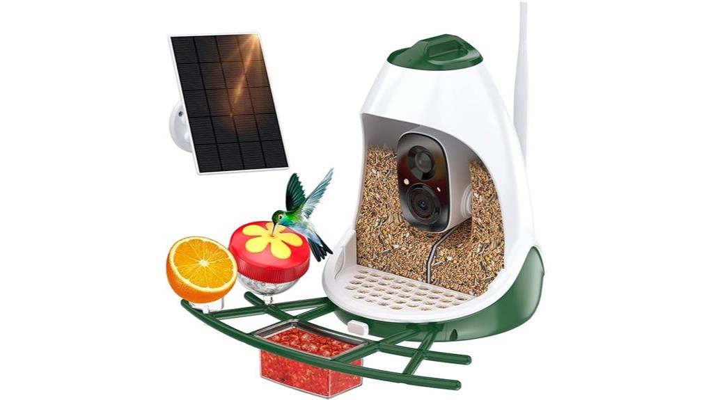 smart bird feeder camera