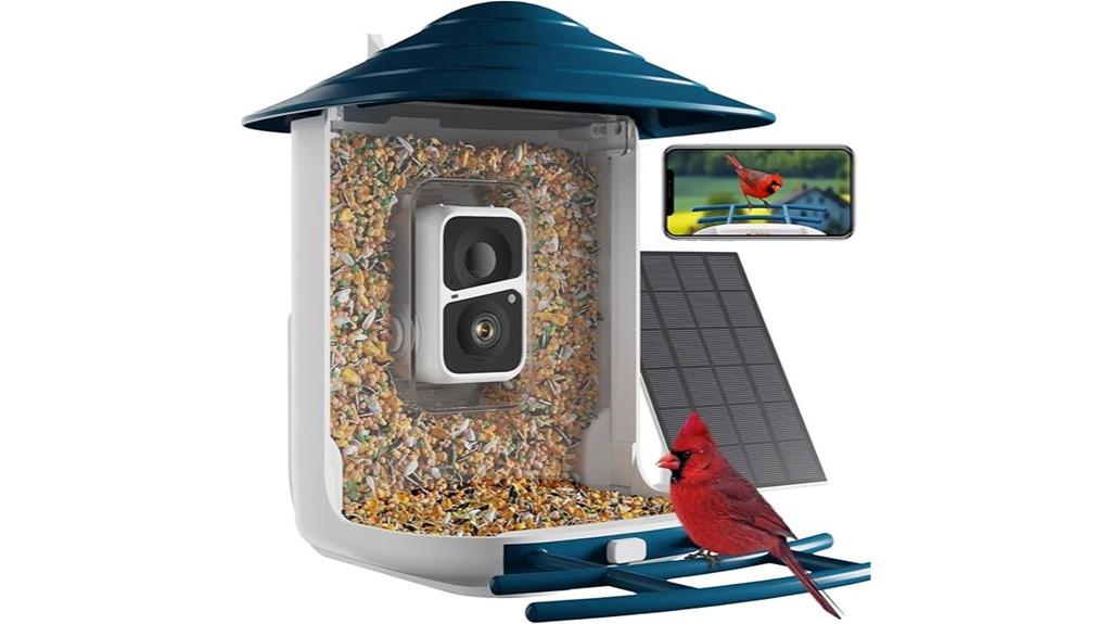 smart bird feeder camera