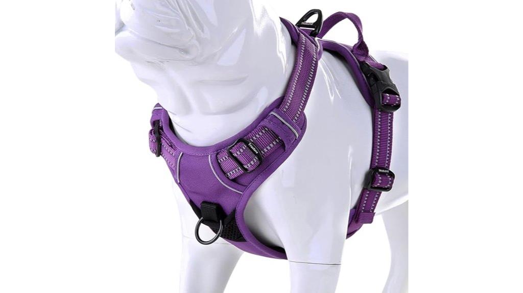 soft front dog harness