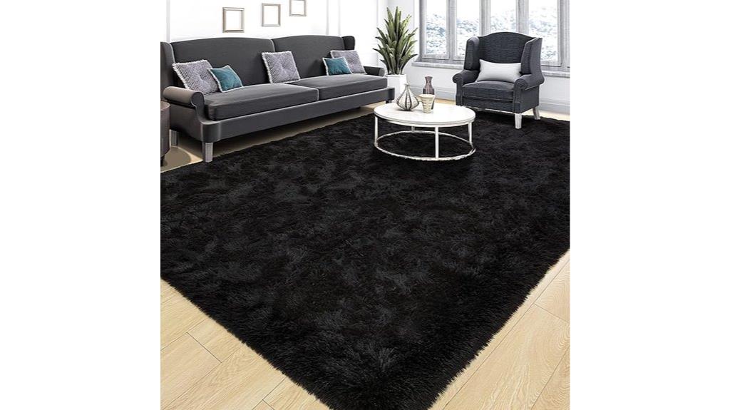 soft shaggy rug