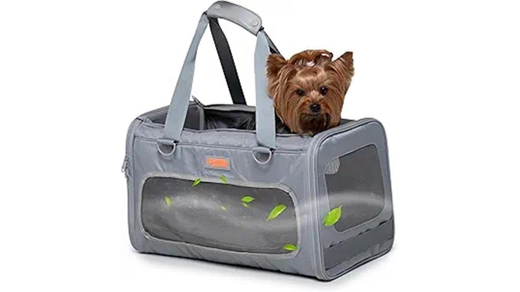 soft sided pet carrier