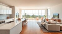 spacious connected versatile living