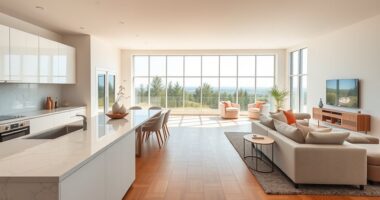 spacious connected versatile living