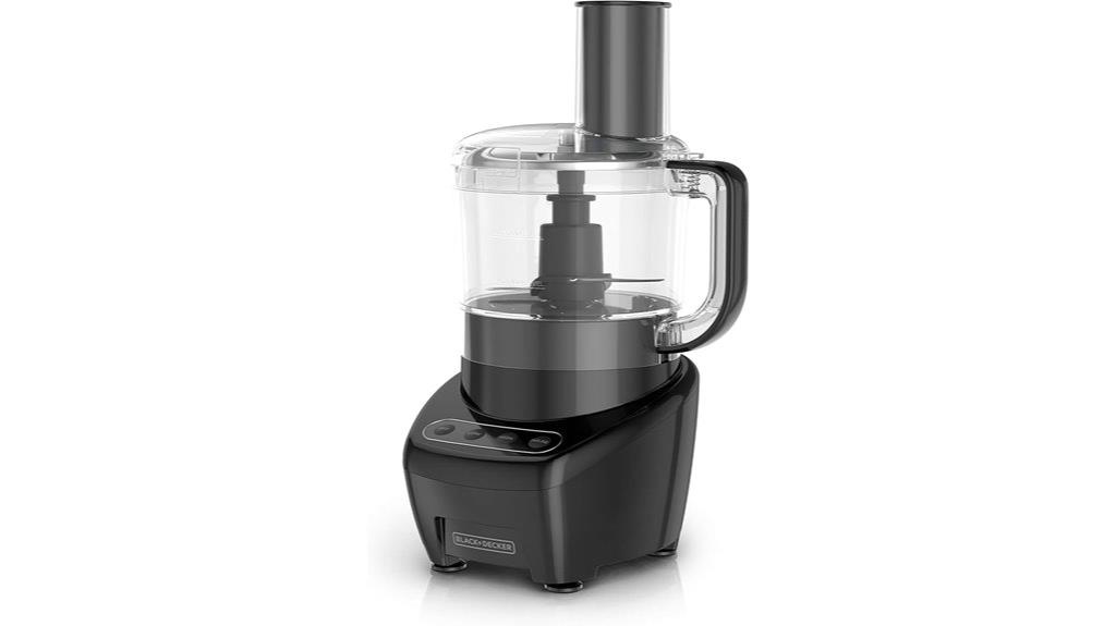 stainless steel 8 cup processor
