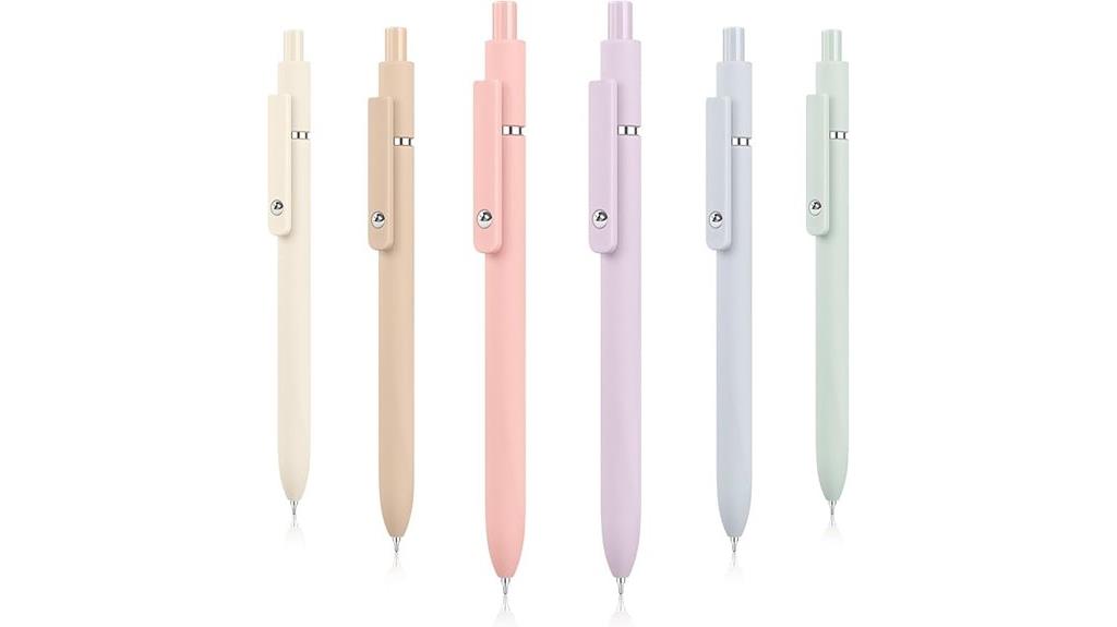 stylish black ink pens