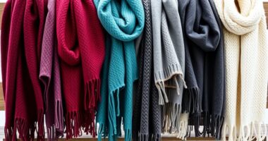 stylish warm winter scarves