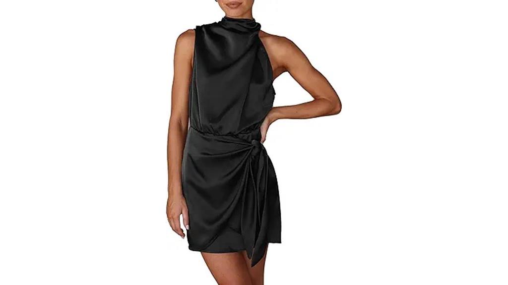 summer satin dress