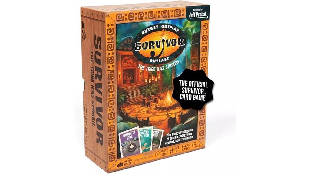survivor themed exploding kittens