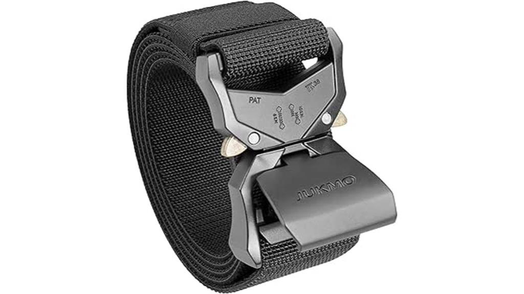 tactical belt with quick release