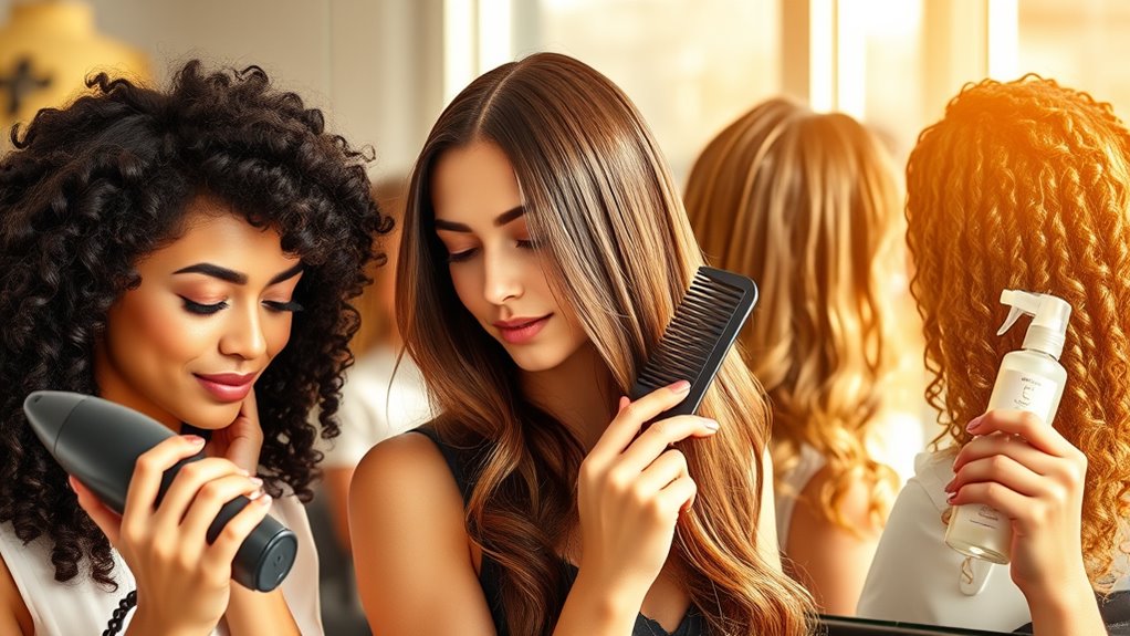 tailored hair care routine