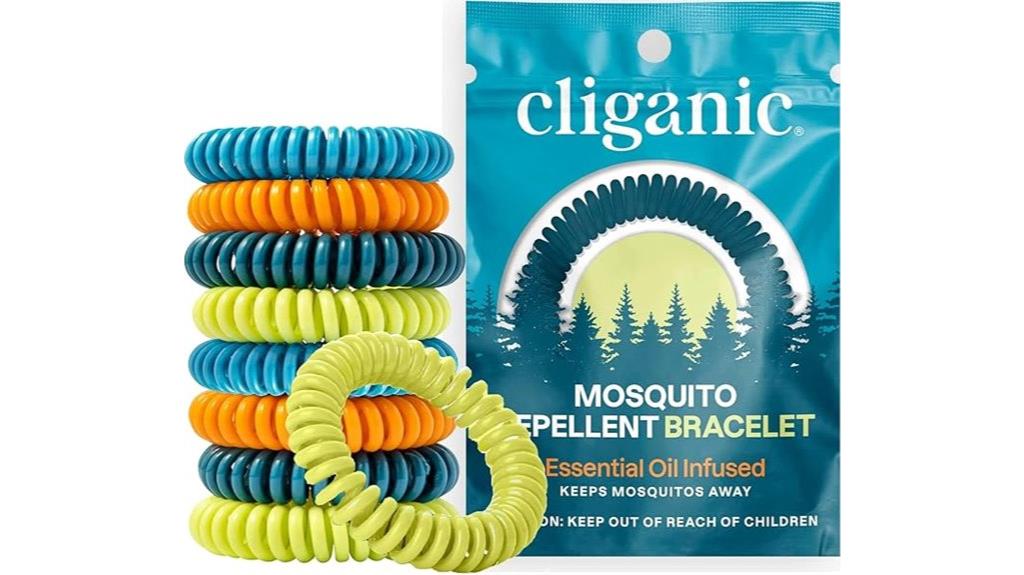 ten bracelets repel mosquitoes