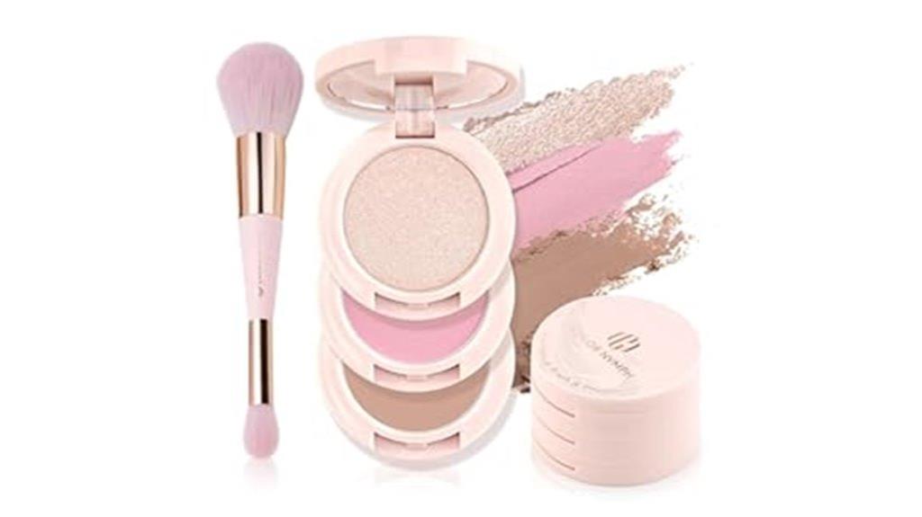 three color contour palette