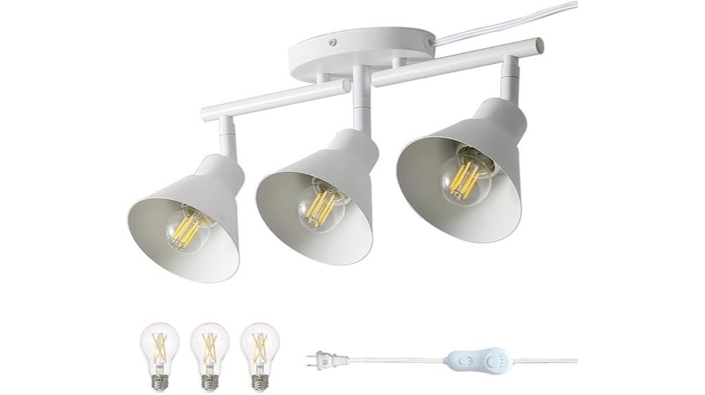 three light plug in track