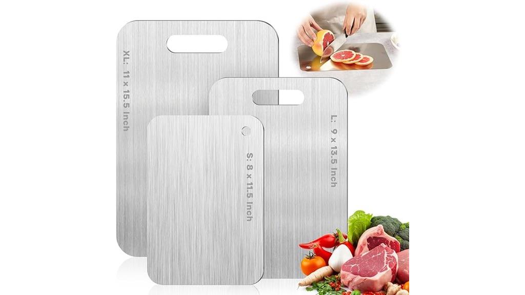 titanium kitchen cutting boards