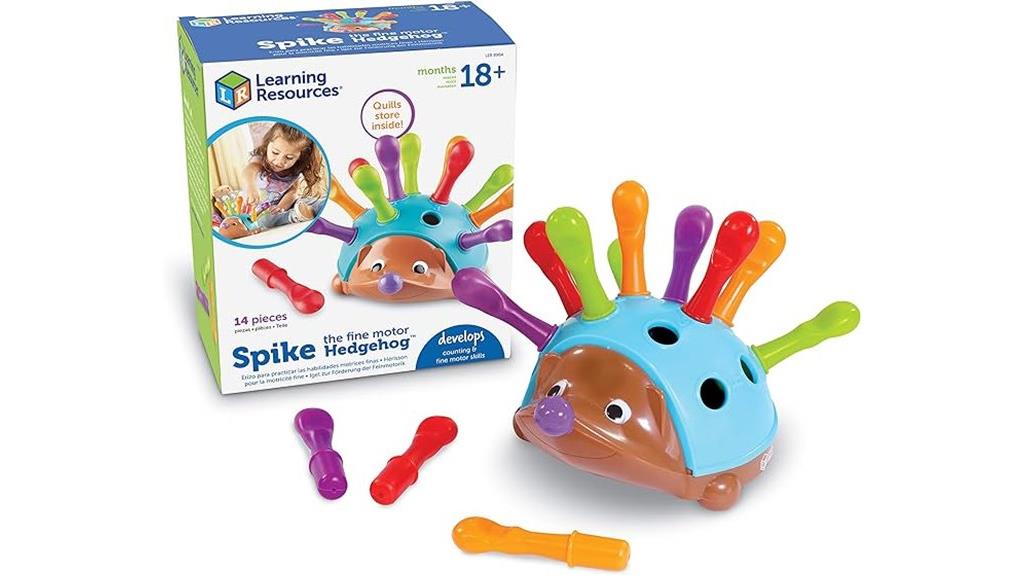 toddler fine motor hedgehog